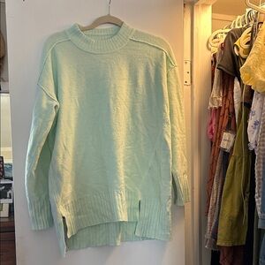 Free people mint sweater